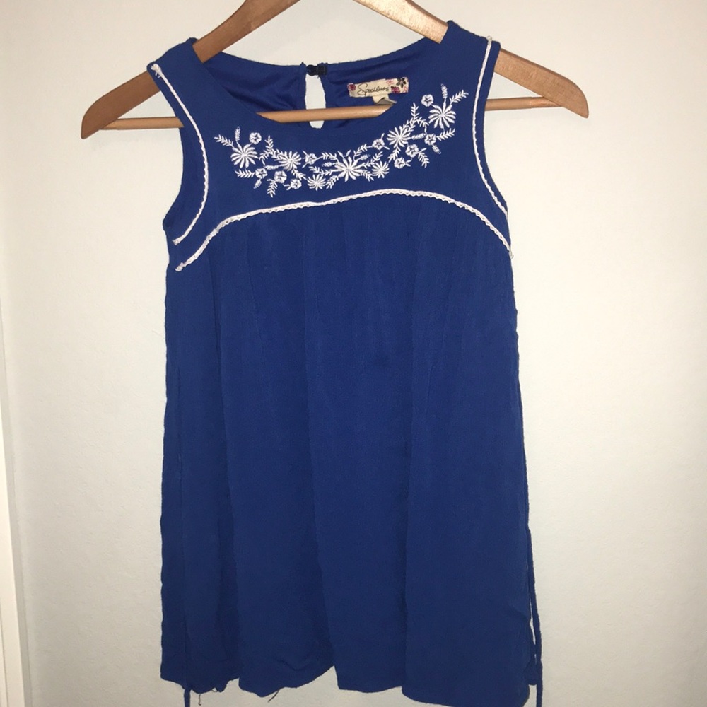 Blue Long shirt/dress